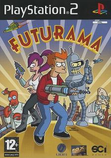 Pochette Futurama version PlayStation 2