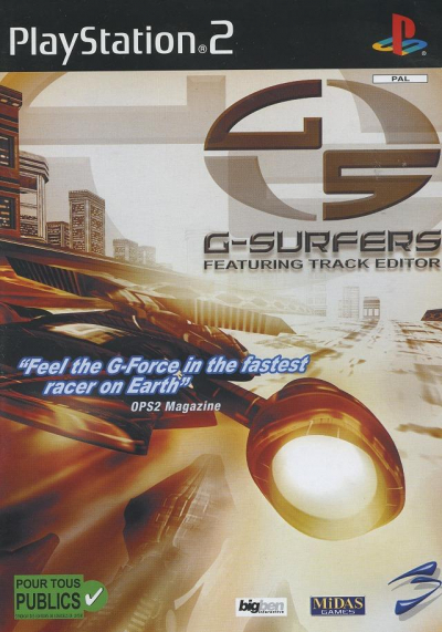 Pochette G-Surfers version PlayStation 2