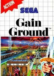 Pochette Gain Ground version Master System