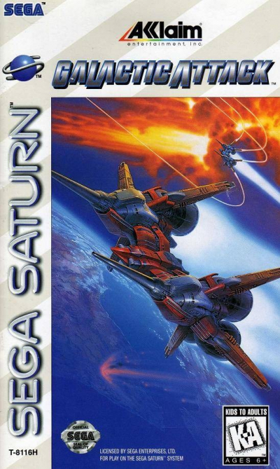 Pochette Galactic Attack version Saturn