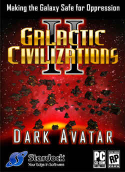 Pochette Galactic Civilizations II : Dark Avatar version PC Windows