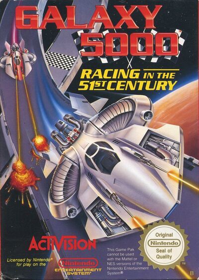 Pochette Galaxy 5000 : Racing in the 51st Century version NES