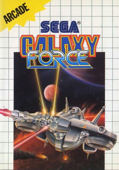 Pochette Galaxy Force version Master System