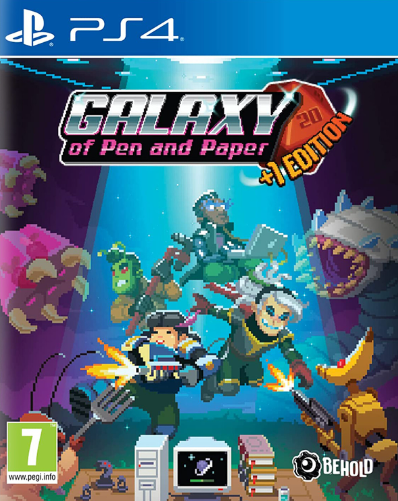 Pochette Galaxy of Pen & Paper +1 version PlayStation 4