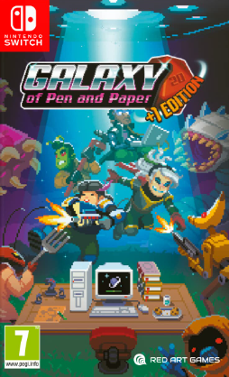 Pochette Galaxy of Pen & Paper +1 version Switch