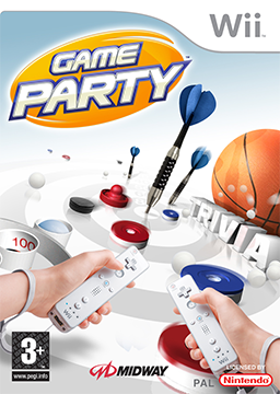 Pochette Game Party version Wii