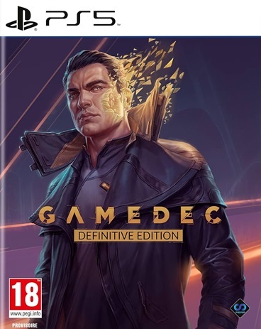 Pochette Gamedec version PlayStation 5