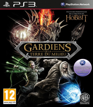 Pochette Gardiens de la Terre du Milieu version PlayStation 3
