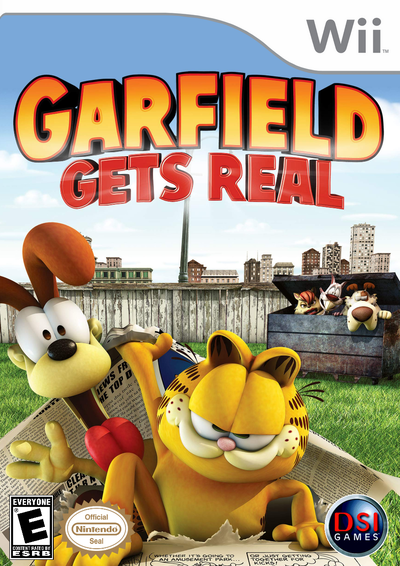 Pochette Garfield Gets Real version Wii