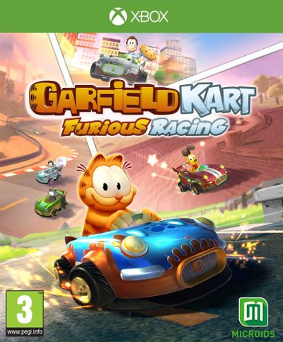 Pochette Garfield Kart : Furious Racing version Xbox One