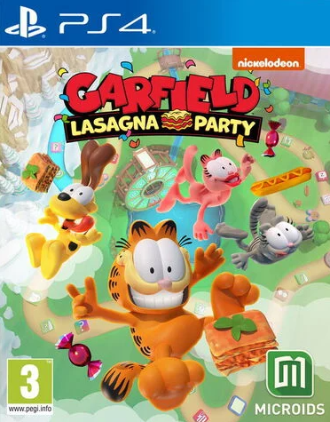 Pochette Garfield Lasagna Party version PlayStation 4