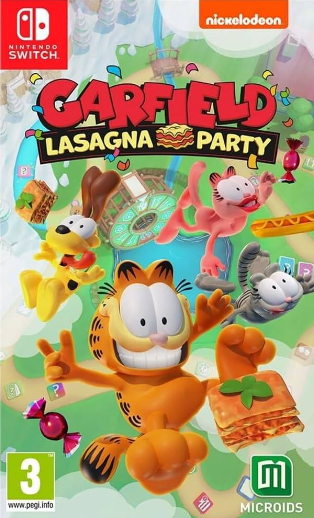 Pochette Garfield Lasagna Party version Switch