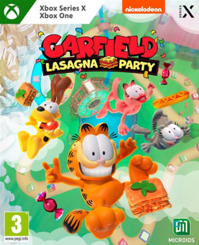 Pochette Garfield Lasagna Party version Xbox Series X/S