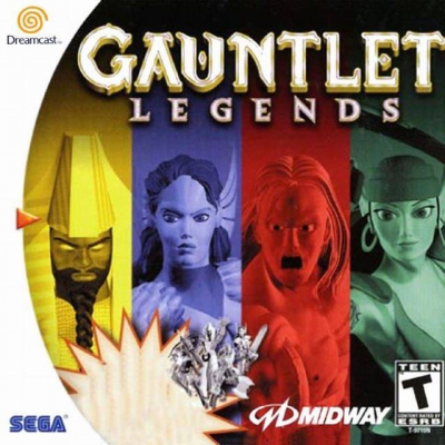 Pochette Gauntlet Legends version Dreamcast