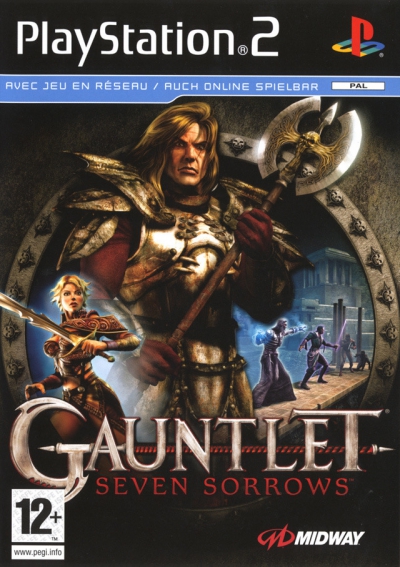 Pochette Gauntlet : Seven Sorrows version PlayStation 2