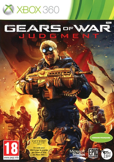Pochette Gears of War : Judgment version Xbox 360