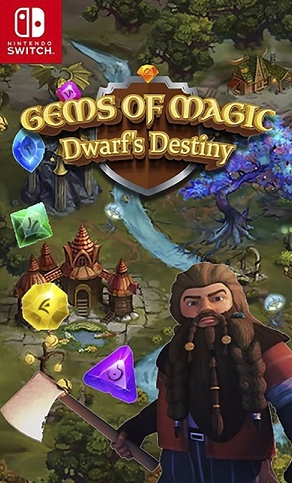 Pochette Gems of Magic : Dwarf's Destiny version Switch