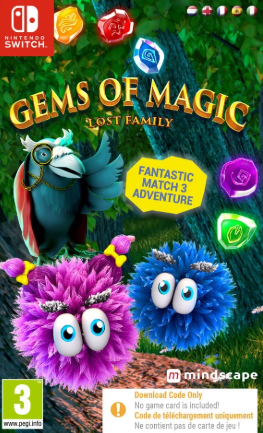 Pochette Gems of Magic : Lost Family version Switch