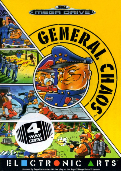 Pochette General Chaos version Megadrive
