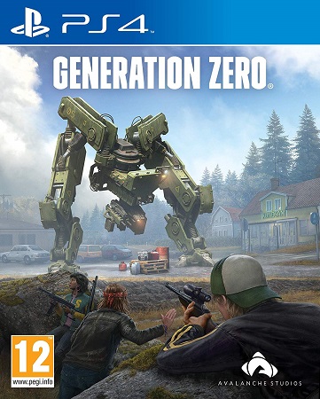 Pochette Generation Zero version PlayStation 4