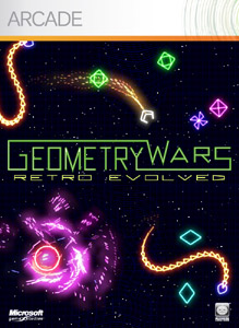 Pochette Geometry Wars Evolved version Xbox 360