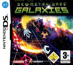 Pochette Geometry Wars Galaxies version DS