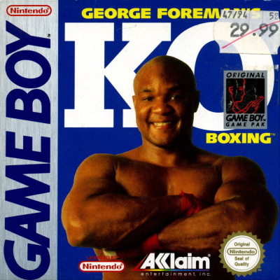 Pochette George Foreman's KO Boxing version GameBoy/Color