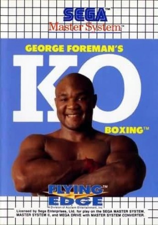 Pochette George Foreman's KO Boxing version Master System