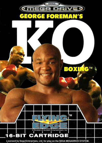 Pochette George Foreman's KO Boxing version Megadrive