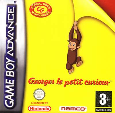 Pochette Georges le petit curieux version GameBoy Advance