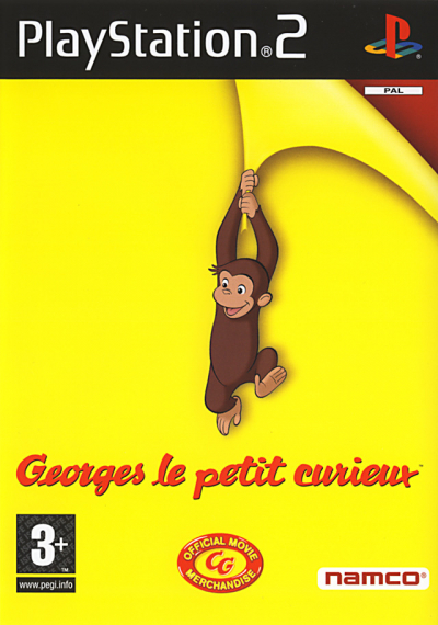 Pochette Georges le petit curieux version PlayStation 2