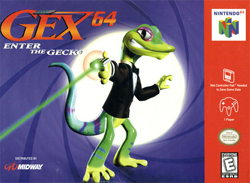 Pochette Gex 64 : Return of the Gecko version Nintendo 64