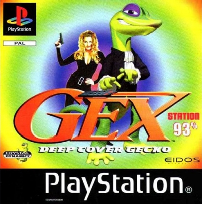 Pochette Gex contre Dr. Rez version PlayStation
