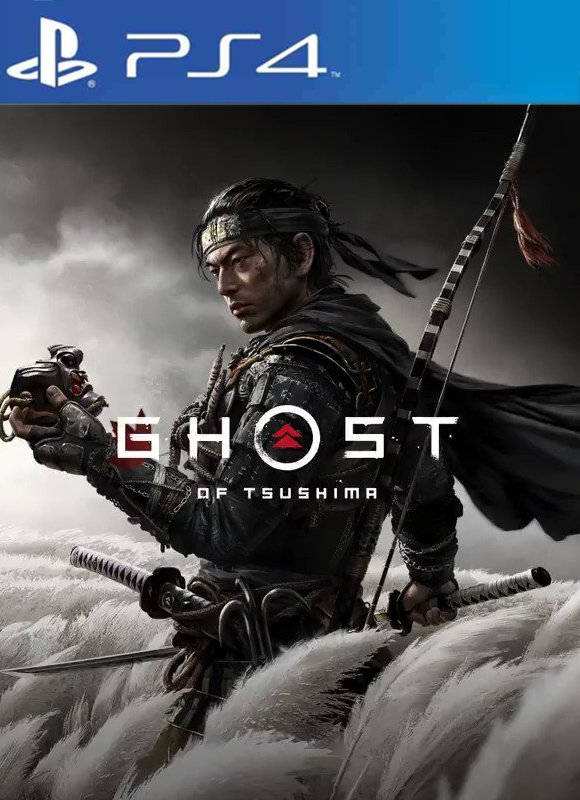 Pochette Ghost of Tsushima version PlayStation 4