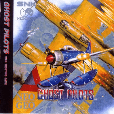 Pochette Ghost Pilots version Neo-Geo CD