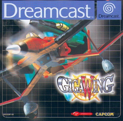 Pochette Giga Wing version Dreamcast