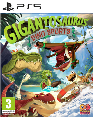 Pochette Gigantosaurus : Dino Sports version PlayStation 5