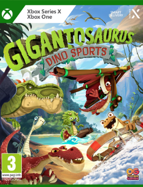 Pochette Gigantosaurus : Dino Sports version Xbox Series X/S