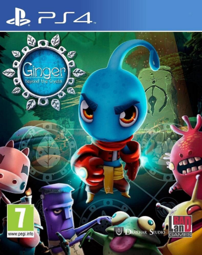 Pochette Ginger : Beyond the Crystal version PlayStation 4