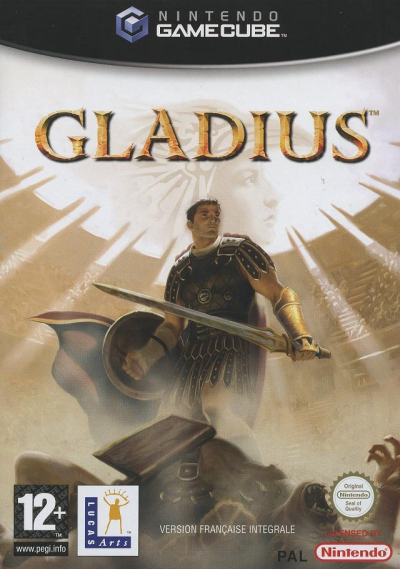 Pochette Gladius version GameCube