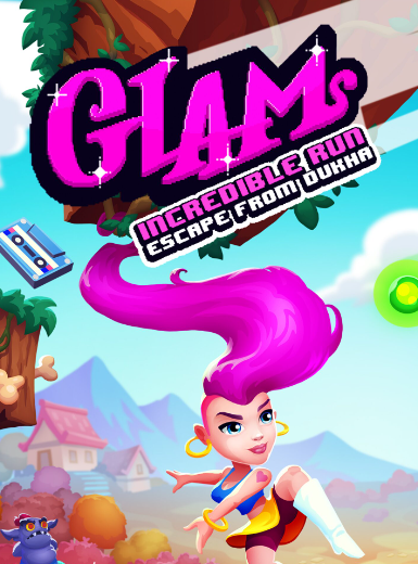 Pochette Glam's Incredible Run : Escape from Dukha version Switch