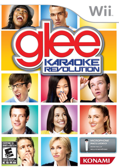 Pochette Glee Karaoke Revolution version Wii