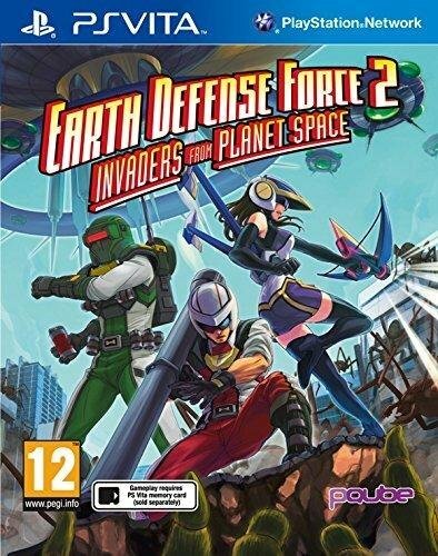 Pochette Earth Defense Force 2 : Invaders from Planet Space version PSVita