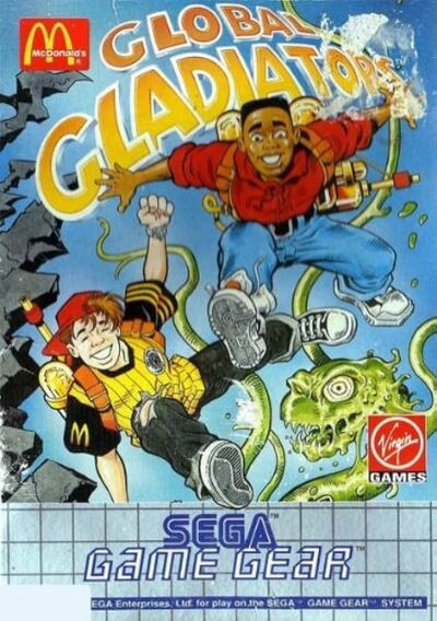 Pochette Global Gladiators version GameGear