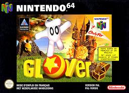 Pochette Glover version Nintendo 64