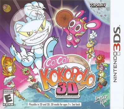Pochette Go! Go! Kokopolo 3D version 3DS