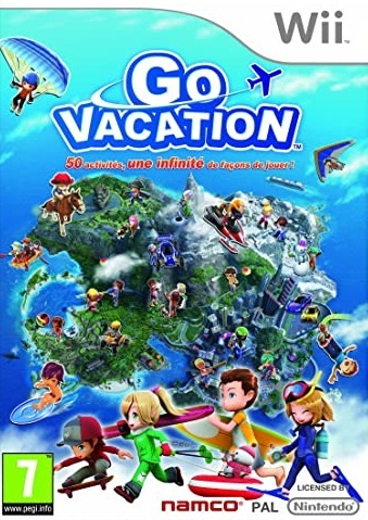Pochette Go Vacation version Wii