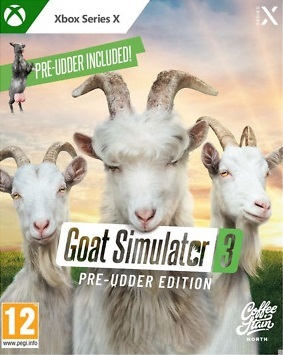 Pochette Goat Simulator 3 version Xbox Series X/S