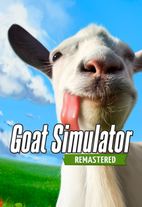 Pochette Goat Simulator Remastered version PlayStation 5