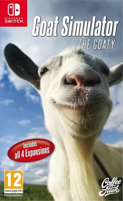 Pochette Goat Simulator version Switch